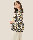 Becca 3/4 Sleeve Print Blouse - Starfish