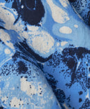 Nodetta Print Dress - Powder Blue