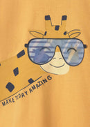 Lenticular Short Sleeve T-Shirt - Peach