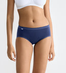Basic 3 Pack Midi Brief - Blue, Navy & Ecru