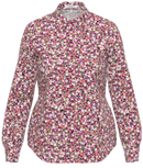 Long Sleeve Print Blouse - Pink