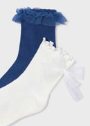 2 Socks Set - Porcelain