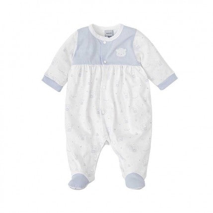 Knitted Babygrow - Blue