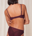 Amourette Charm Bra - Deep Burgundy