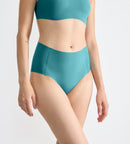 Zero Feel 2.0 High Waist Brief - Quiet Turquoise