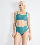 Zero Feel 2.0 High Waist Brief - Quiet Turquoise