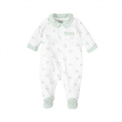 Knitted Babygrow - Green