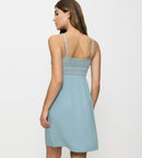 Aura Spotlight Nightdress - Silver Blue