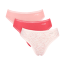 GO Crush 3 Pack High Leg Brief - Red