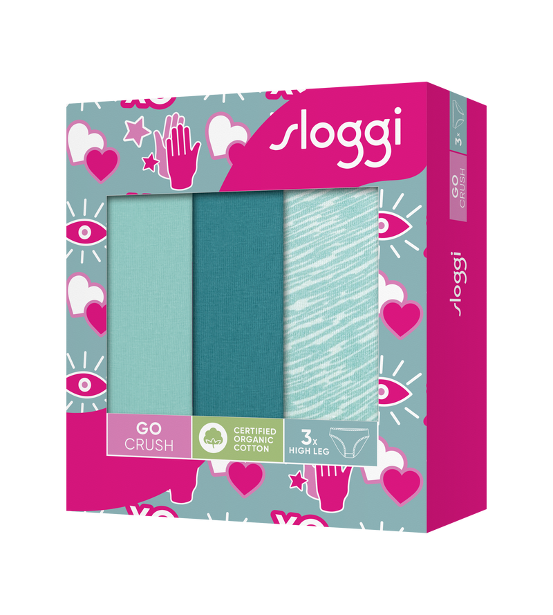 Go Crush High Leg C3P - Multi