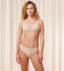 Body Make-Up Illusion Lace Bra - Nude Beige