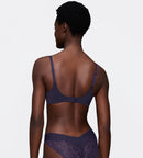 Body Make-Up Illusion Lace Bra WP - Prussian Blue