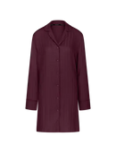 Amourette Jacquard Nightdress - Claret