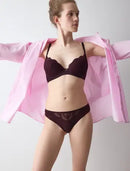 Love In Lace Tai - Claret