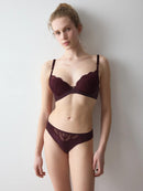 Love In Lace Tai - Claret