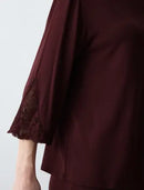 Amourette Pyjama - Claret