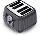 Dusk 4 Slice Toaster - Grey