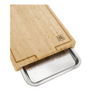 Bamboo Chopping Board with Drip Tray 39x30CM