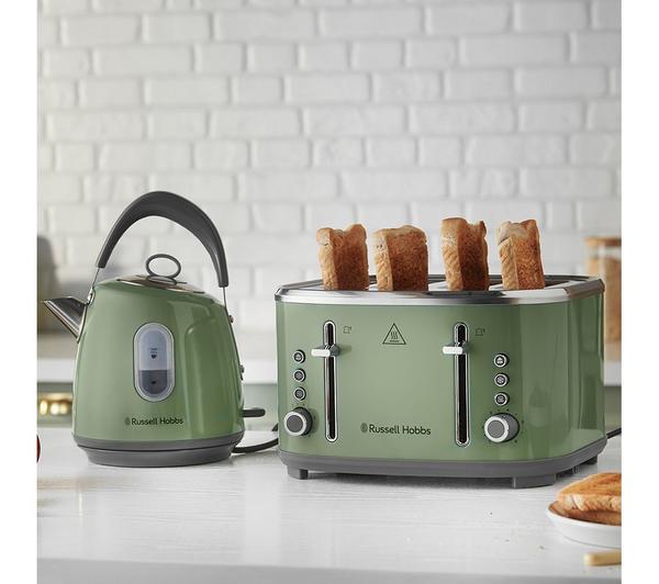Stylevia 4-Slice Toaster - Sage Greem