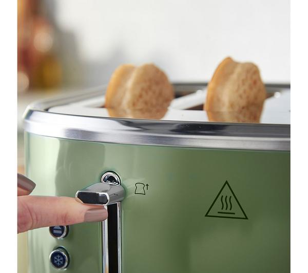 Stylevia 4-Slice Toaster - Sage Greem