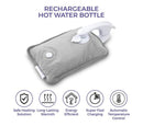 Rechargeable Hot Water Bottle - Grey