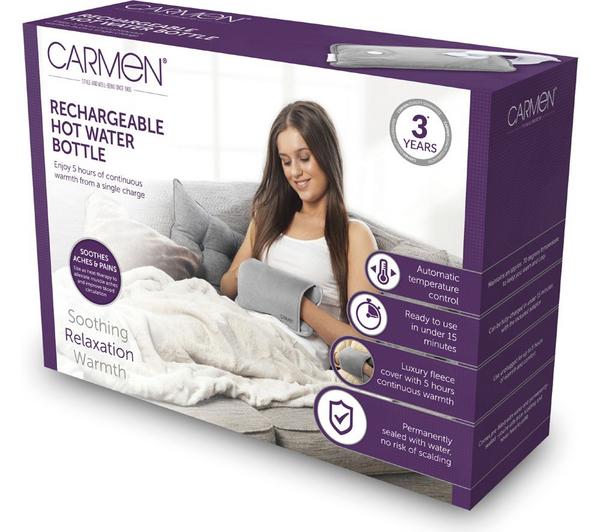 Rechargeable Hot Water Bottle - Grey