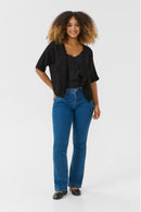 Sillar Knit Bolero - Pitch Black