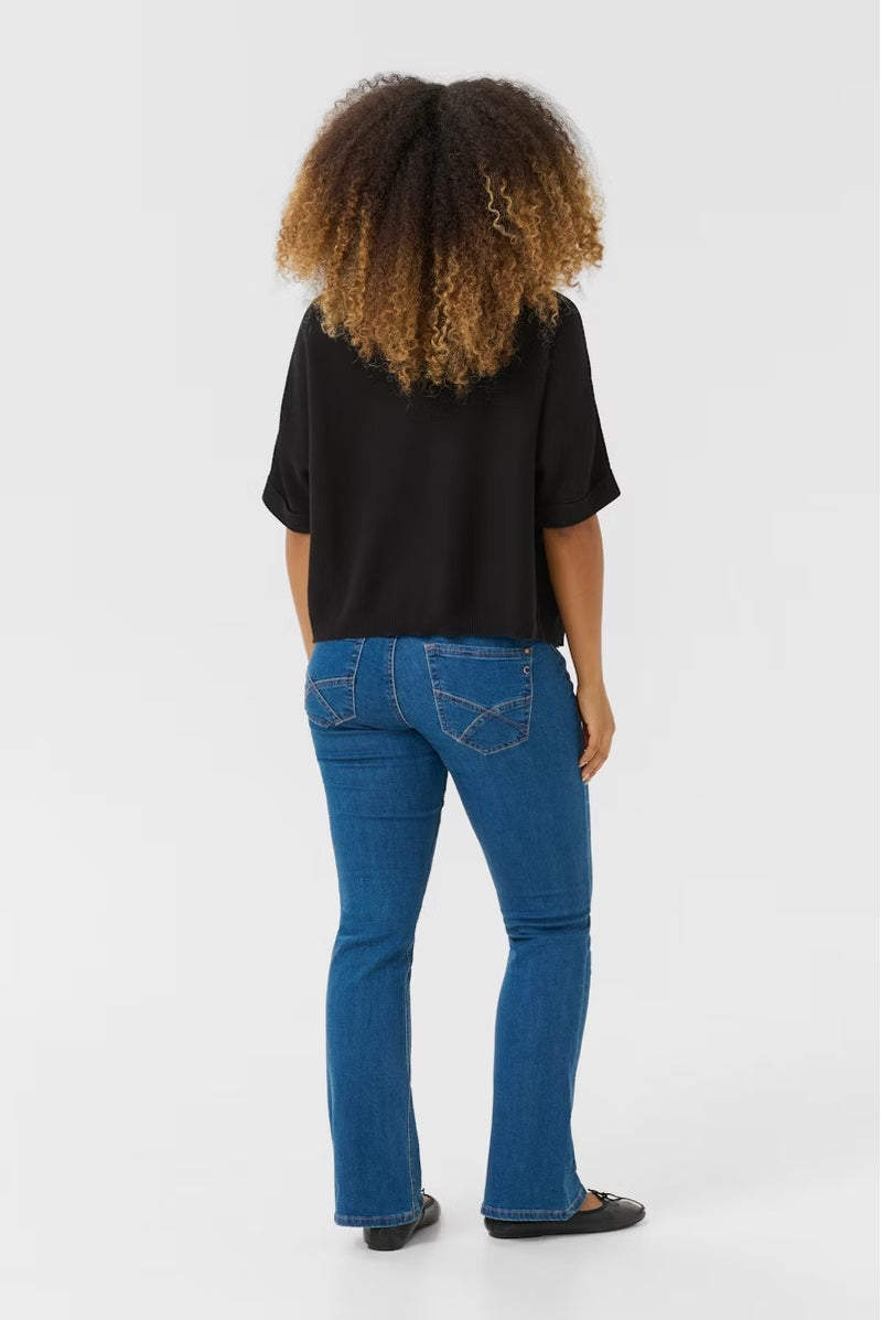 Sillar Knit Bolero - Pitch Black