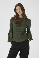 Henva Blouse - Rifle Green