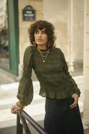 Henva Blouse - Rifle Green