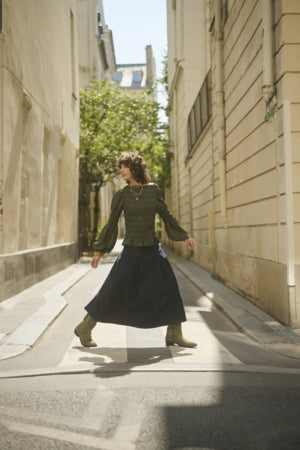 Henva Blouse - Rifle Green