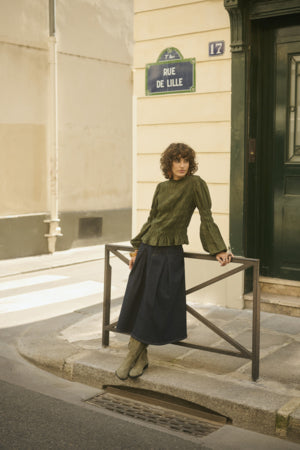 Henva Blouse - Rifle Green