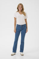 Lone Coco Fit Bootcut Jeans - Indigo Blue Denim