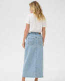 Ebba Denim Skirt - Spring Field Light Blue Denim