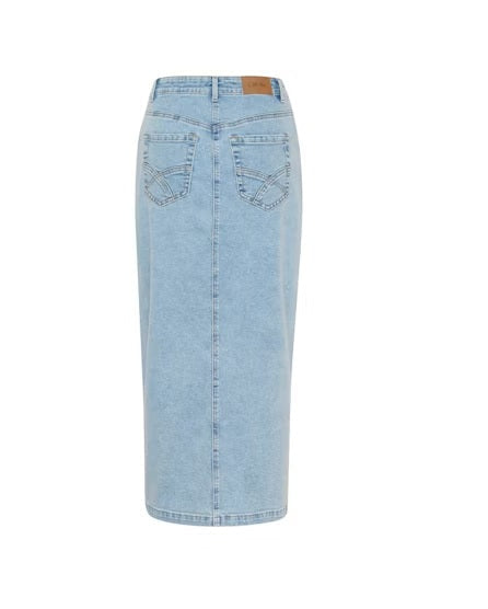 Ebba Denim Skirt - Spring Field Light Blue Denim