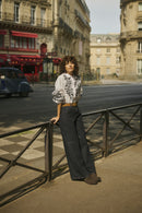 Visti Denim Trousers - Chicago Rinse Blue Denim Tobac