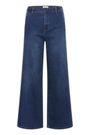 Visti Wide Trouser - Oakland Blue Denim