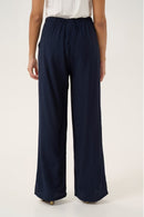 Lori Elastic Waist Trouser - Navy Blazer