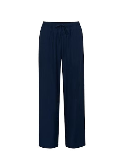 Lori Elastic Waist Trouser - Navy Blazer