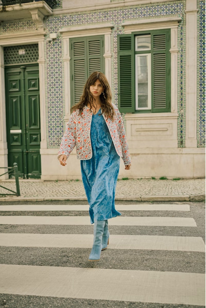 Naomi Jacket - Porcelain Rose