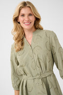 Delia Short Dress - Tea