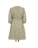 Delia Short Dress - Tea