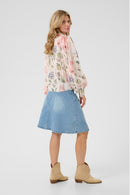 Hailey Shirt - Sepia Rose