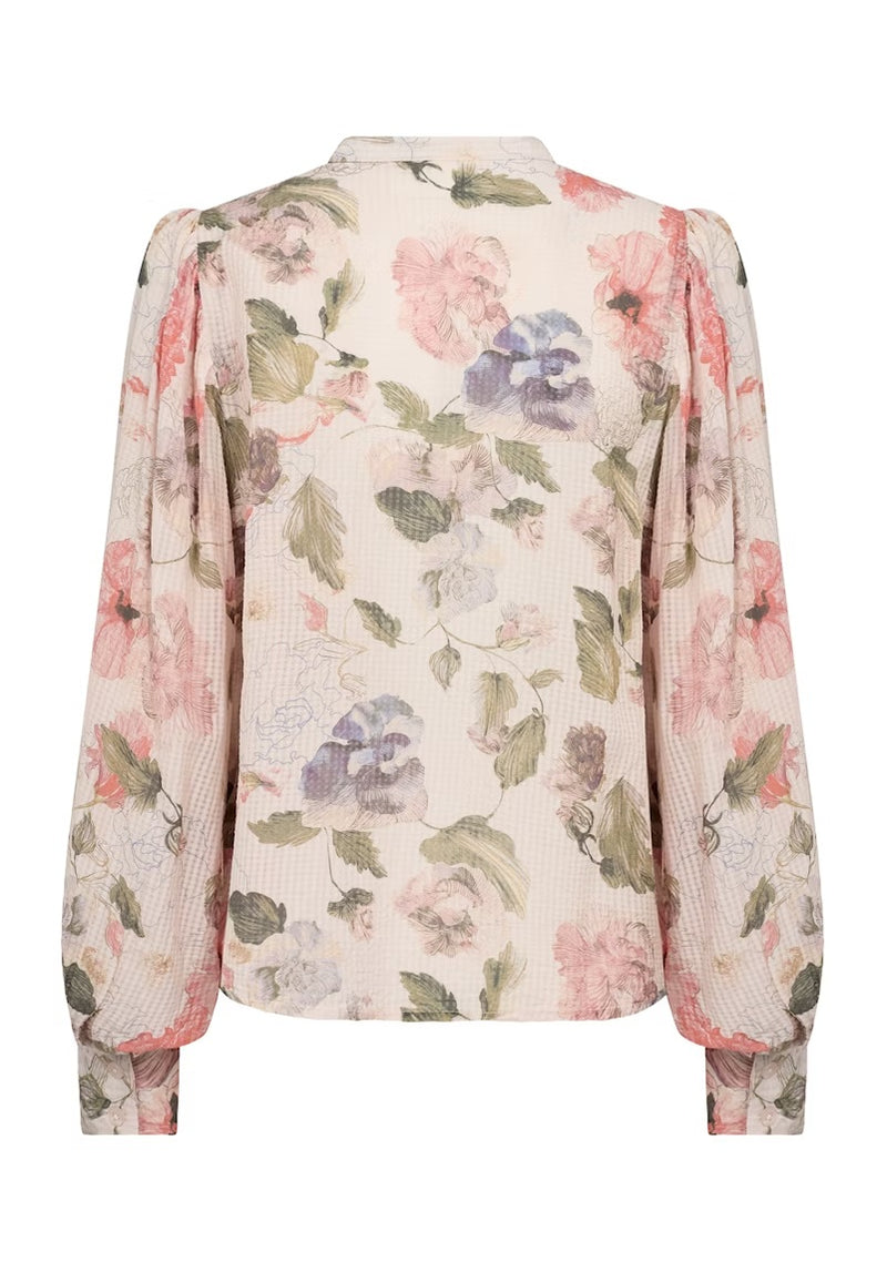Hailey Shirt - Sepia Rose