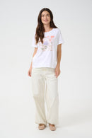 Tria T-Shirt - Sepia Rose