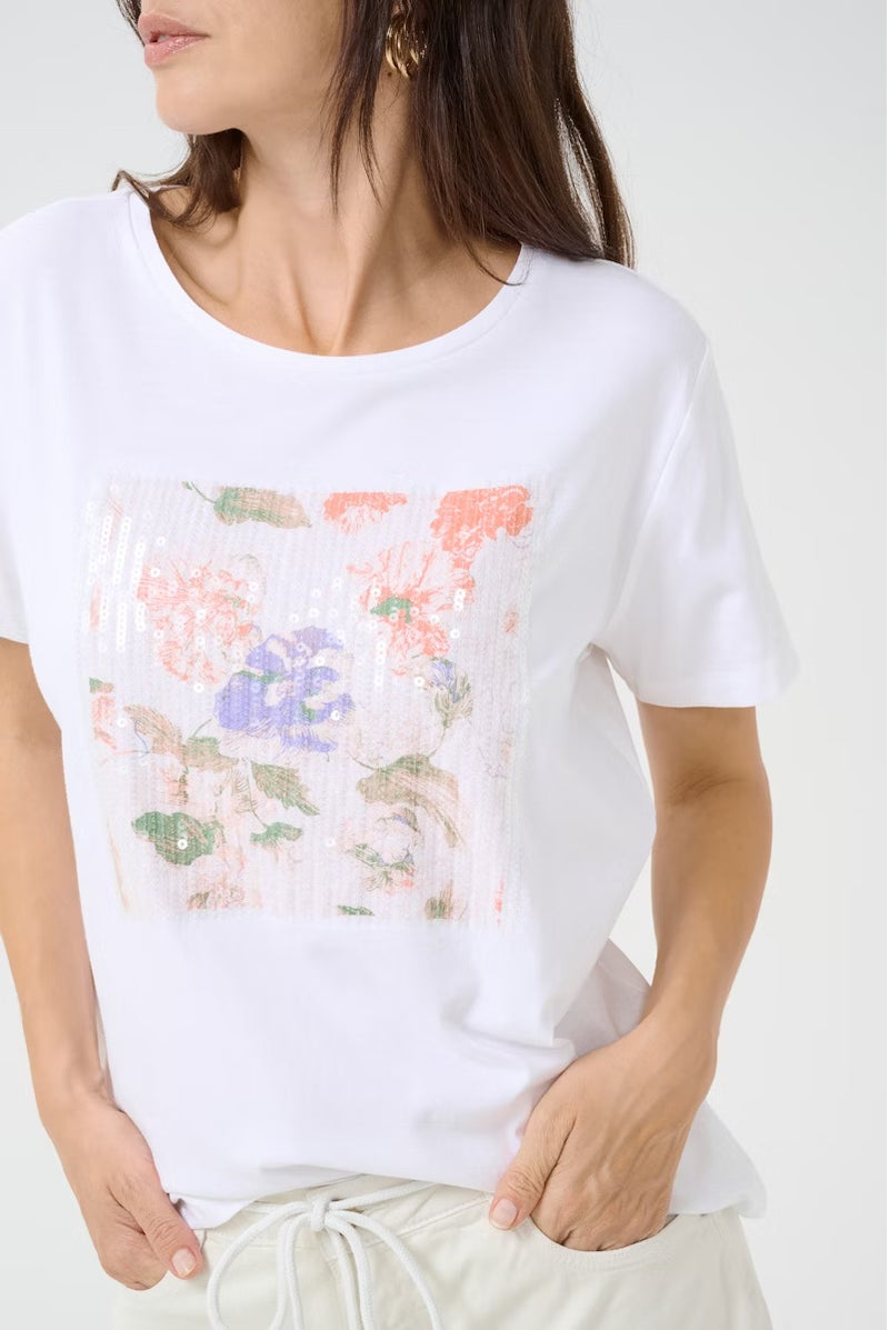 Tria T-Shirt - Sepia Rose