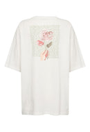 Siffa T-Shirt - Sepia Rose Flower