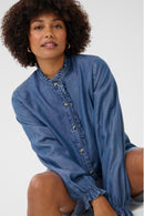 Molly Shirt - Medium Blue Denim