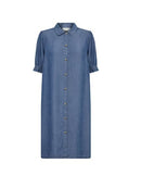 Molly Dress - Medium Blue Denim