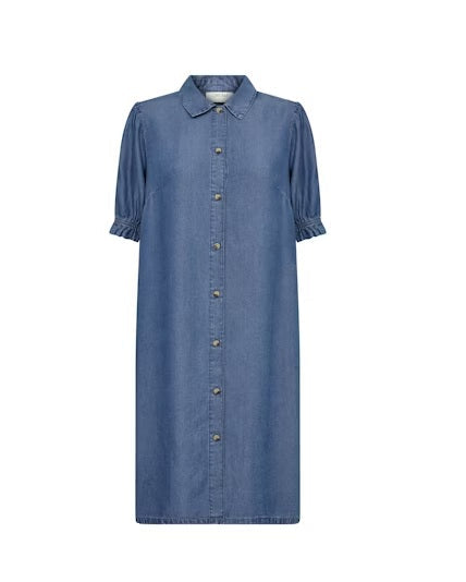 Molly Dress - Medium Blue Denim
